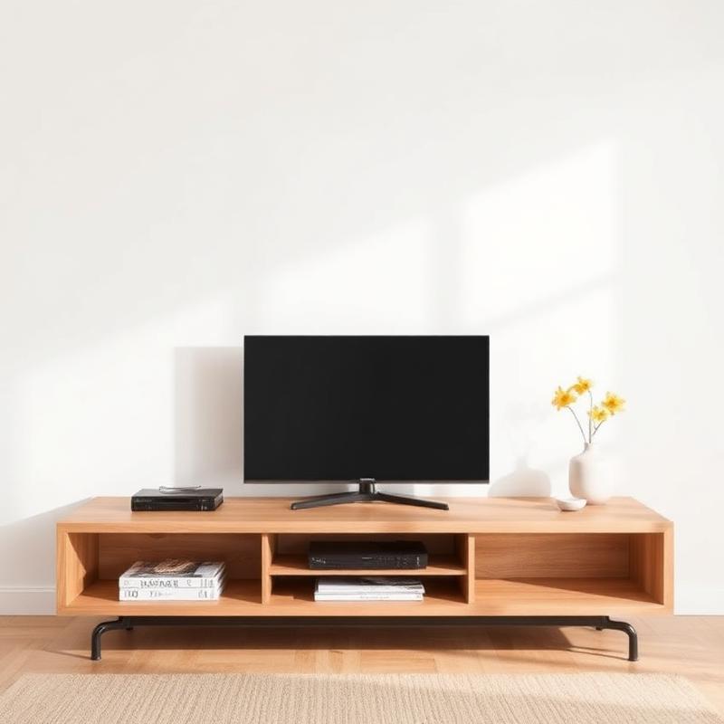 Oak TV Media Unit